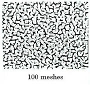 100 meshes