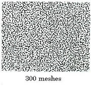 300 meshes